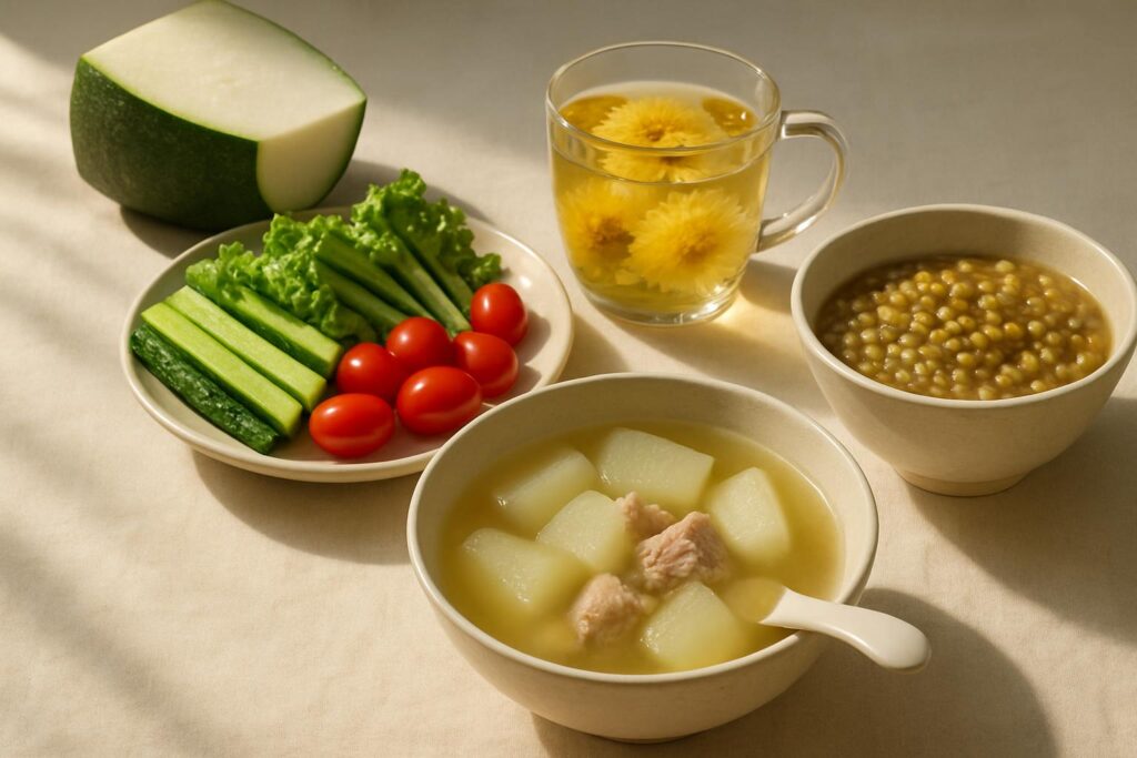 夏至後中醫食療養生：補水、清熱與節氣作息實作指南 | 益生菌與葉黃素的食品保健與應用深度解析