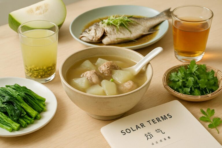 小暑前後怎麼吃？24節氣夏季養生的中醫食療與草本飲實戰 | 益生菌與葉黃素的食品保健與應用深度解析
