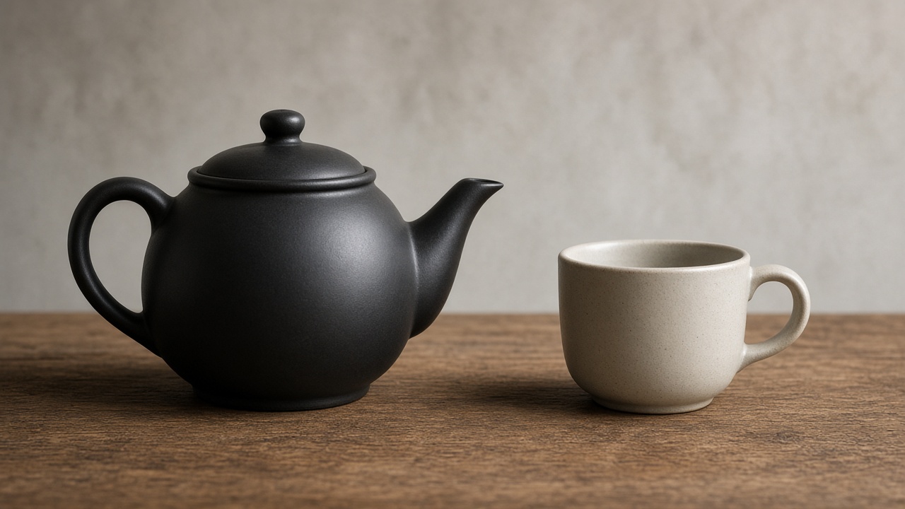 玫瑰花瓣與茶杯